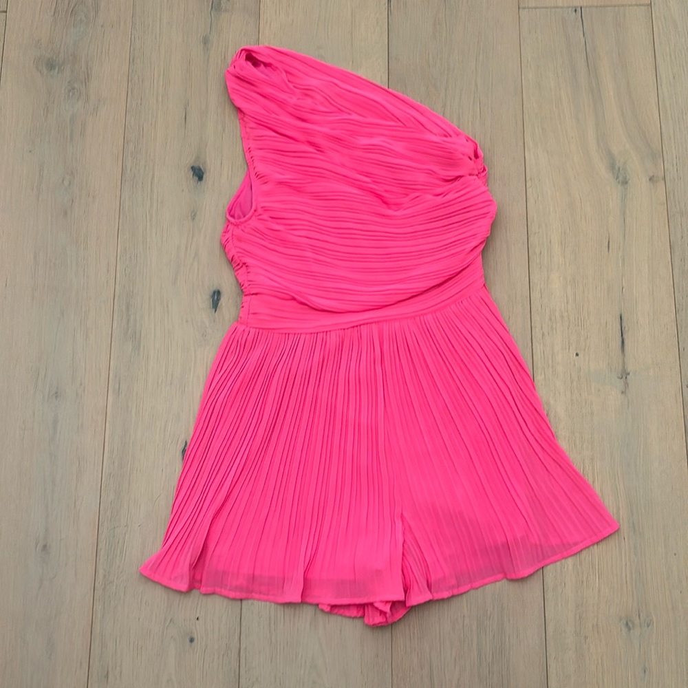 Pink Lily Romper